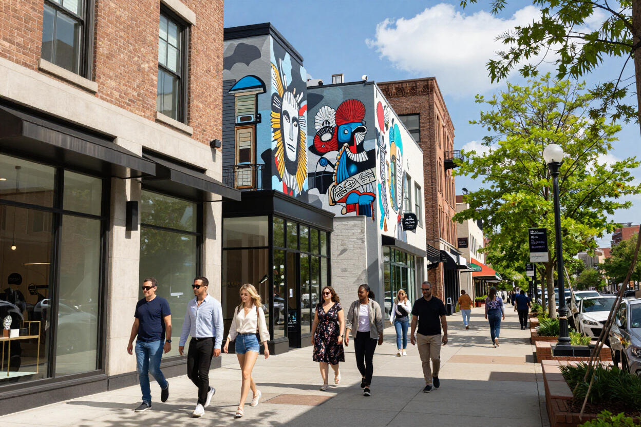 Buckhead Village District walking tour