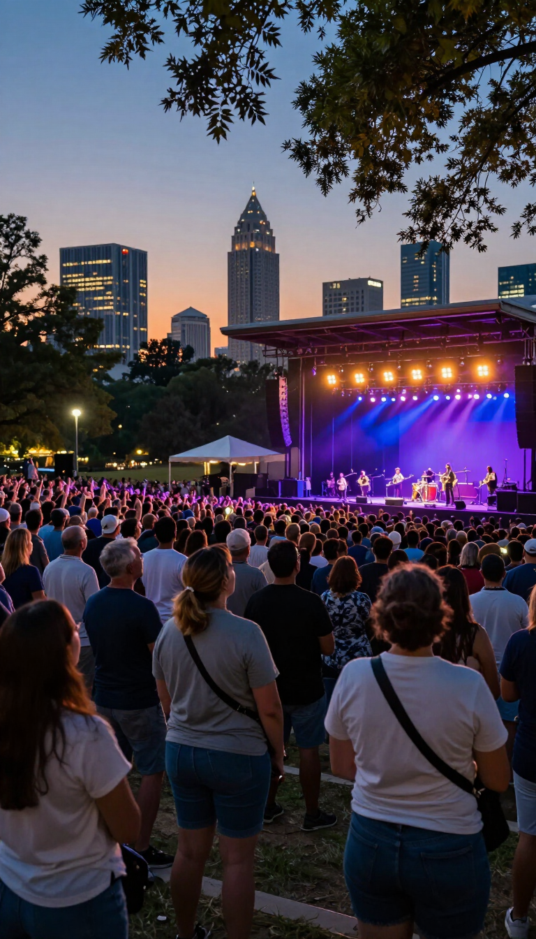 Buckhead events at Chastain Park Amphitheatre