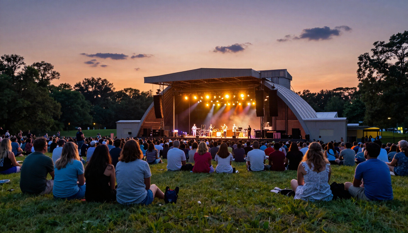 Chastain Park Amphitheater summer concert