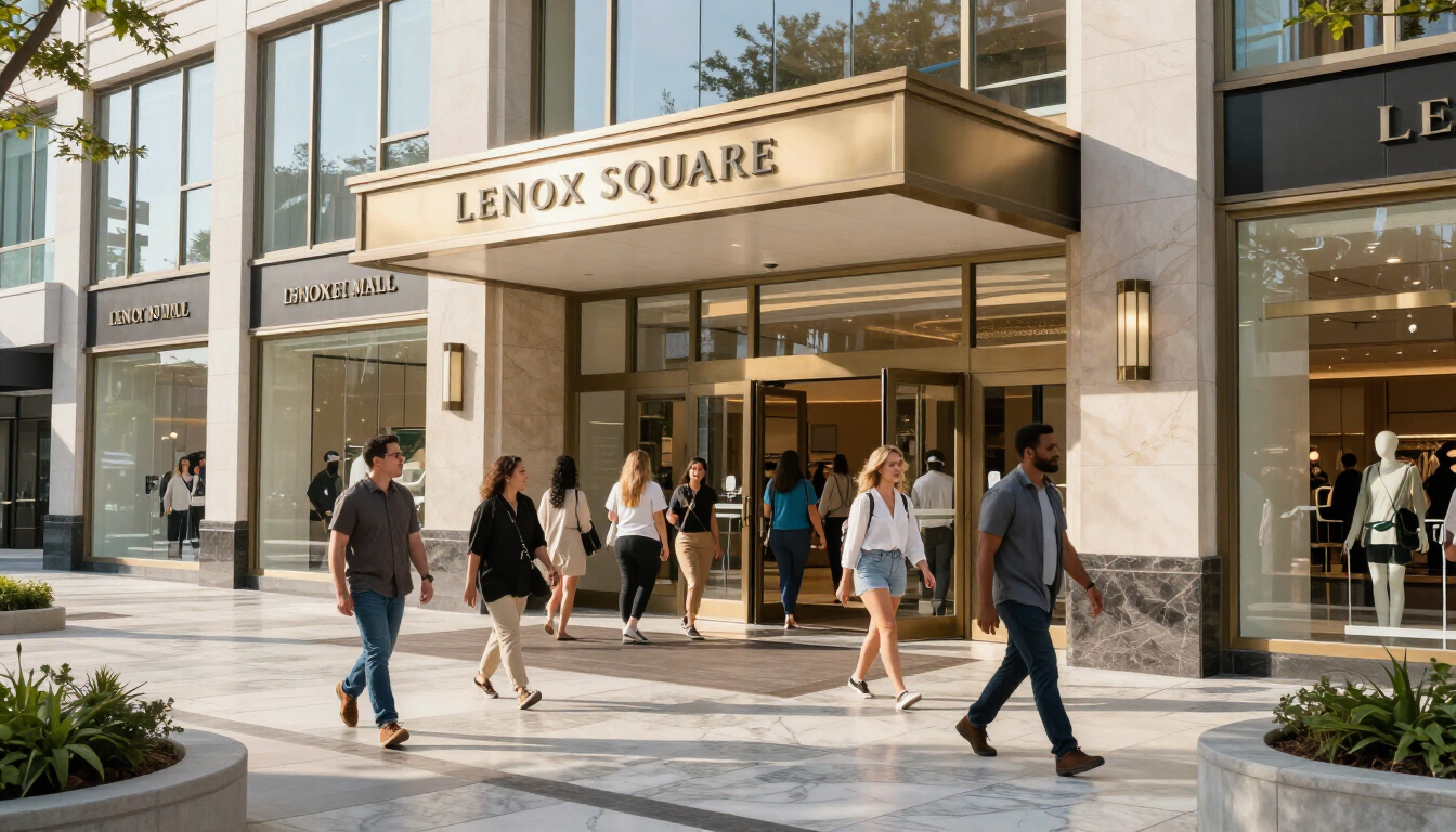 Lenox Square mall entrance