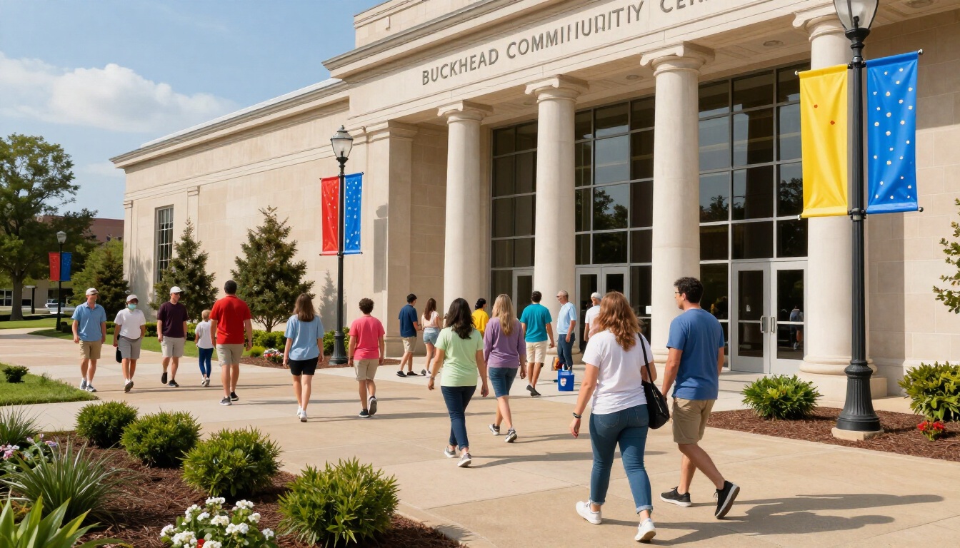 Buckhead community center exterior