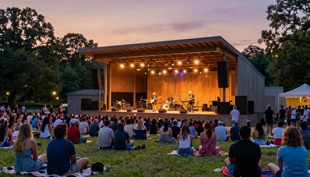 Chastain Park Amphitheatre summer concert