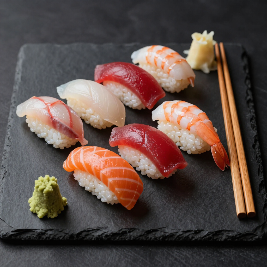 Japanese Sushi cuisine