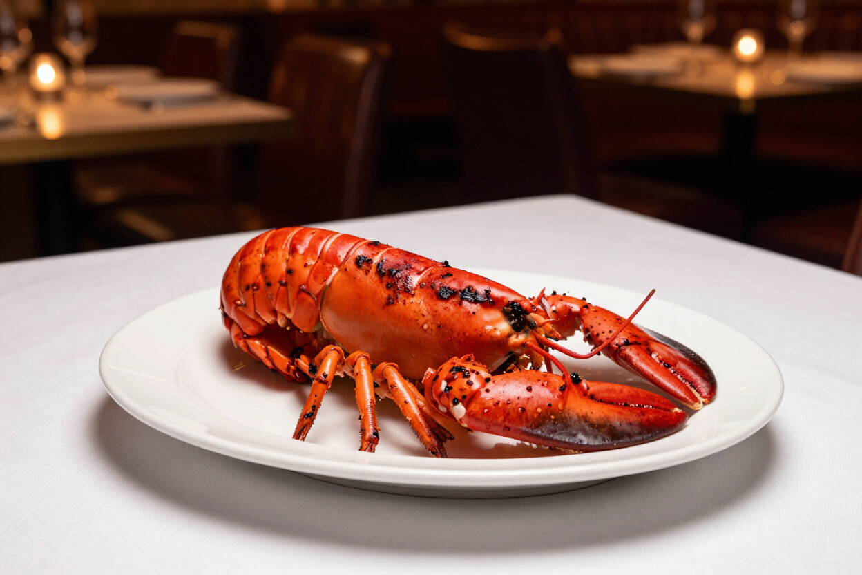 Chops Lobster Bar grilled lobster