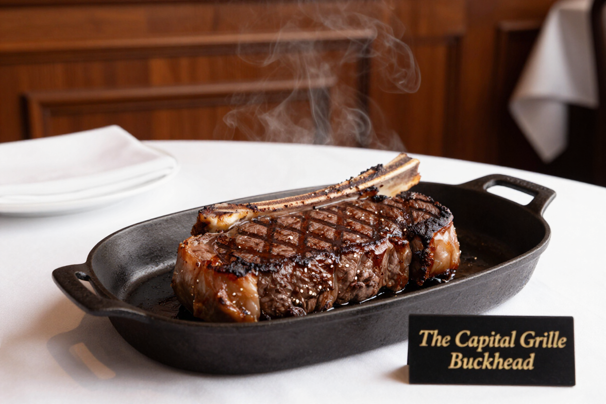 The Capital Grille bone-in filet mignon