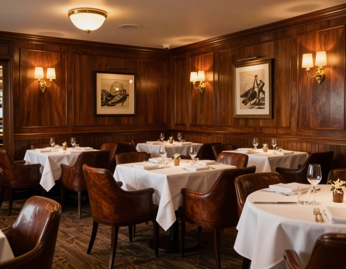 Bones Restaurant dining room