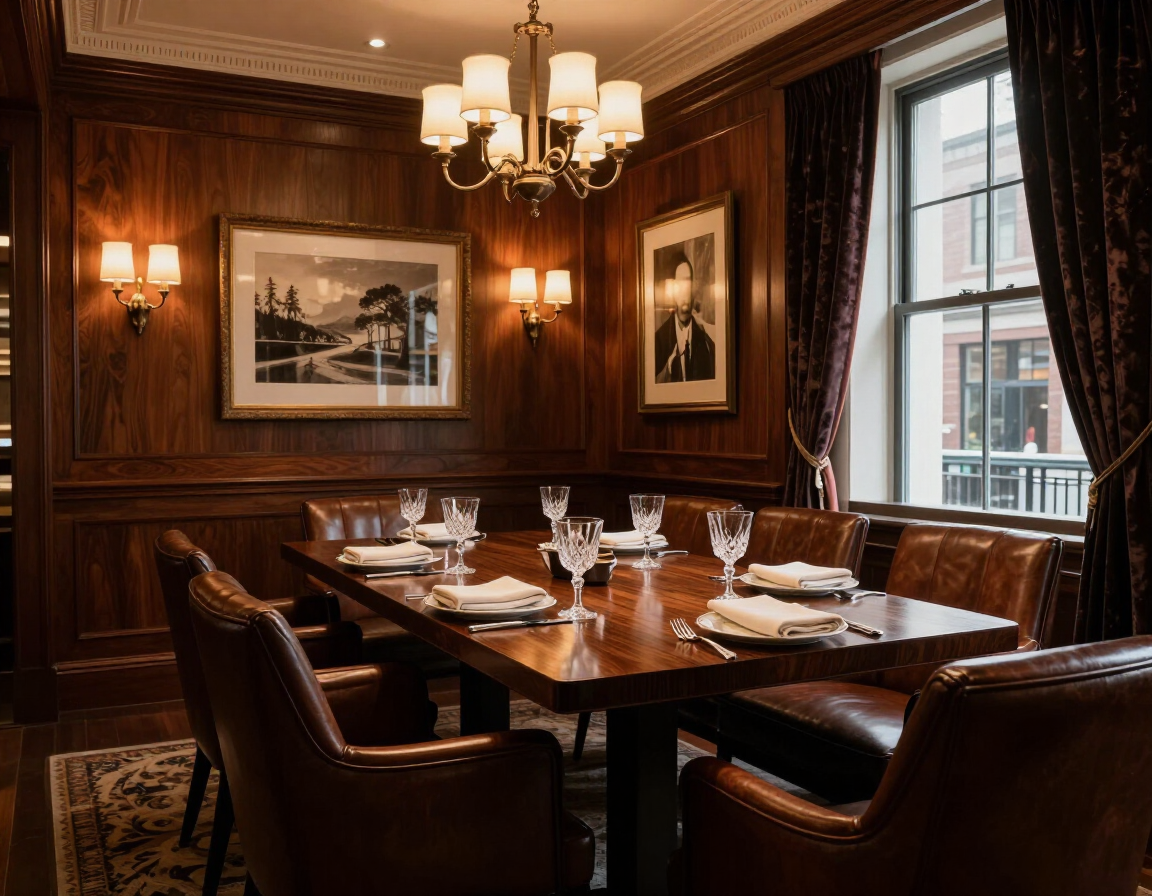 Bones private dining room