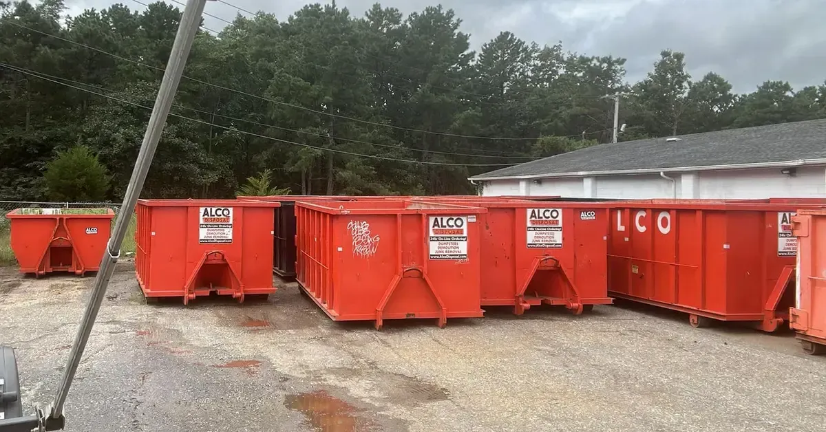 Alco Disposal roll-off dumpsters in Brick, NJ