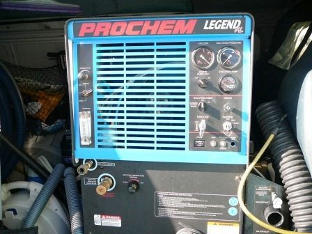 carpet cleaning truck mount system
