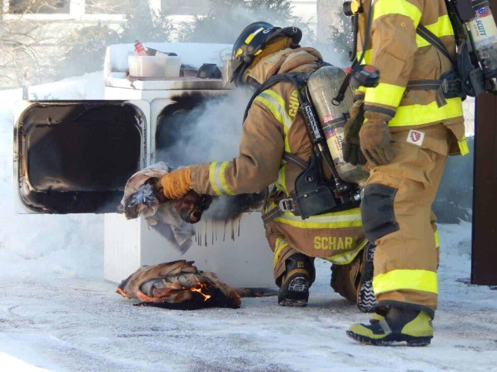 Professional dryer vent cleaning