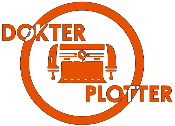 Oranje logo met de woorden 