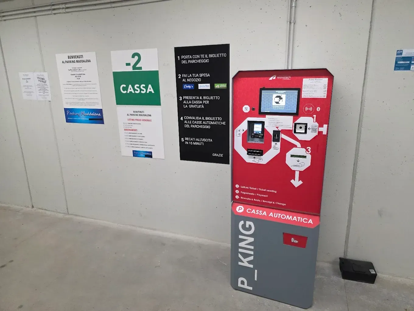 parking maddalena