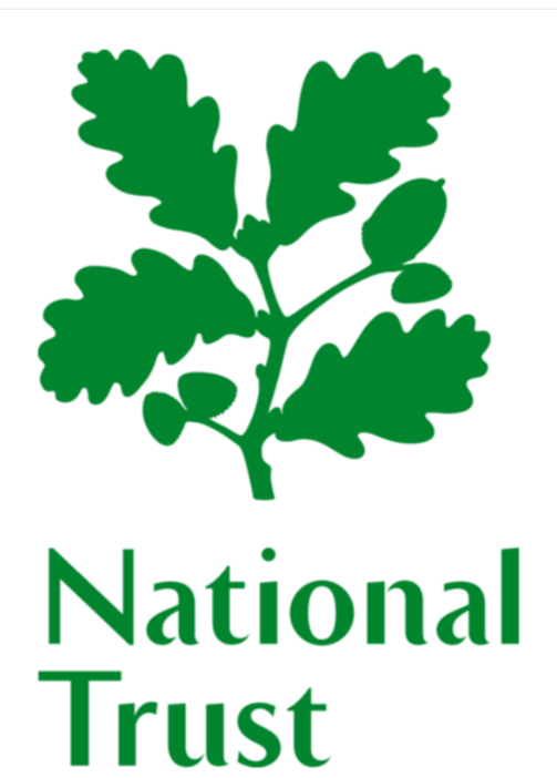 A national trust logo with green leaves on a white background Testimonial for National trust work