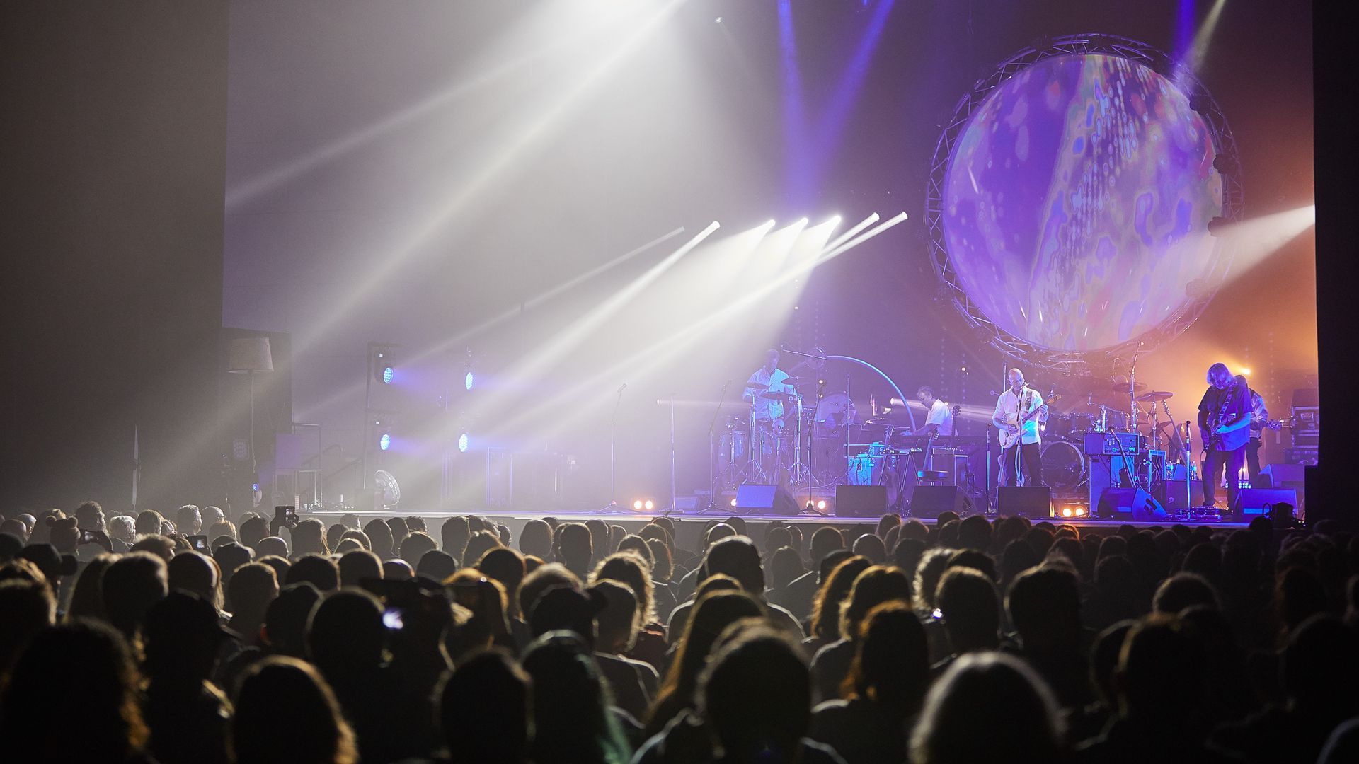 Craig Walsh directing live video production for Pink Floyd Experience concert