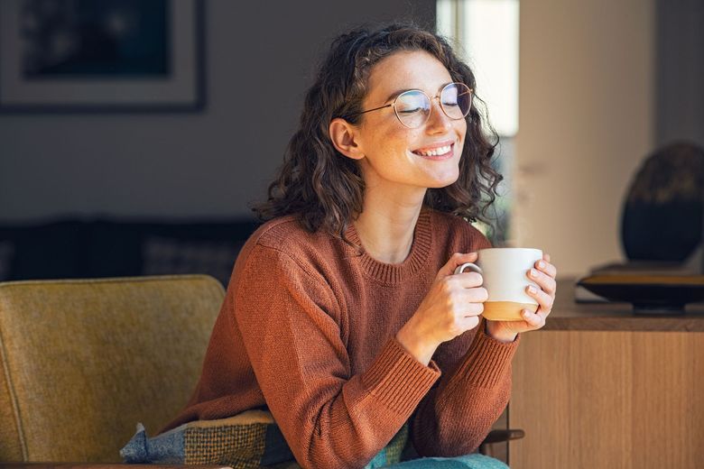happy woman