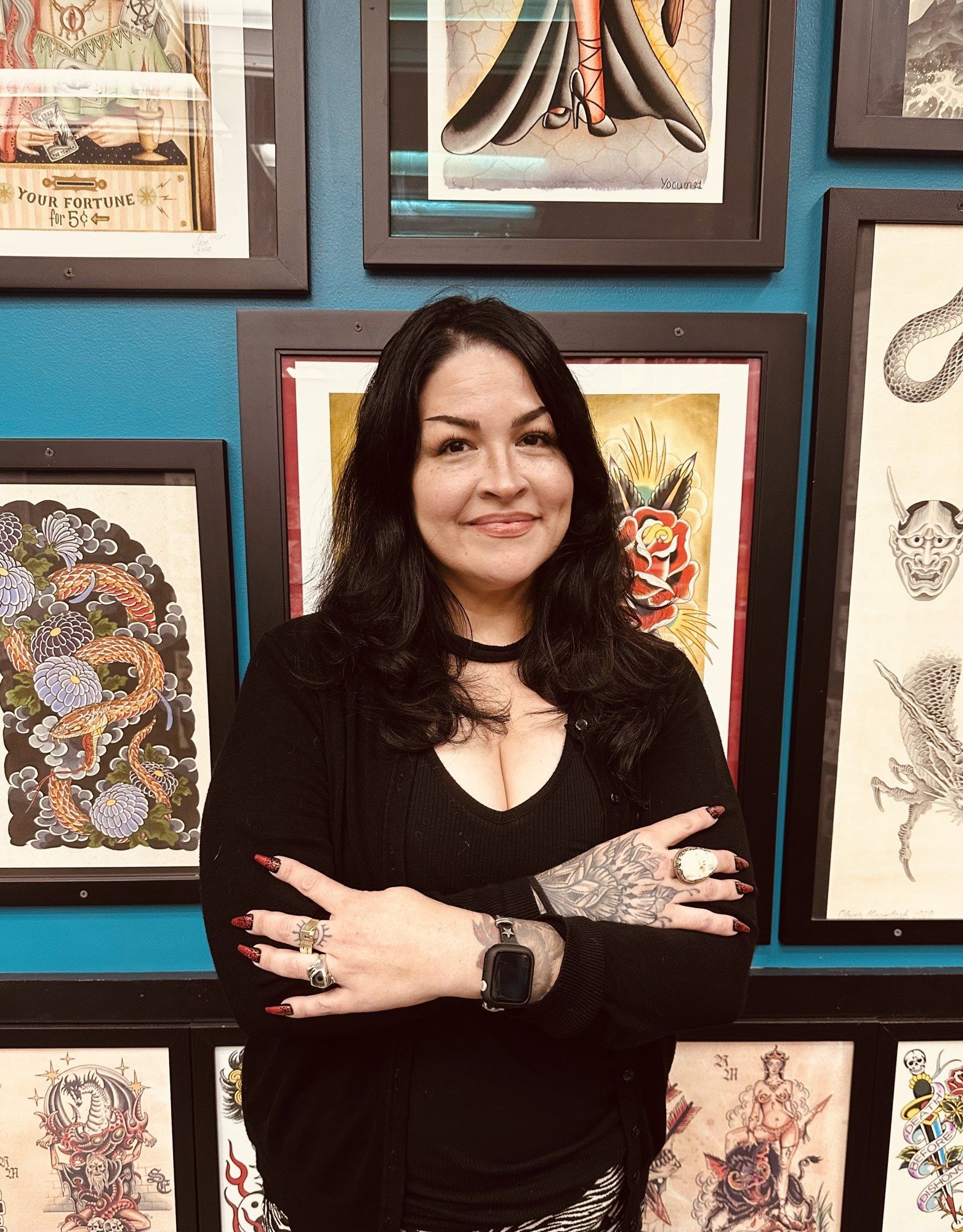 Jessie Day, tattoo artist at Grand Legacy Tattoo