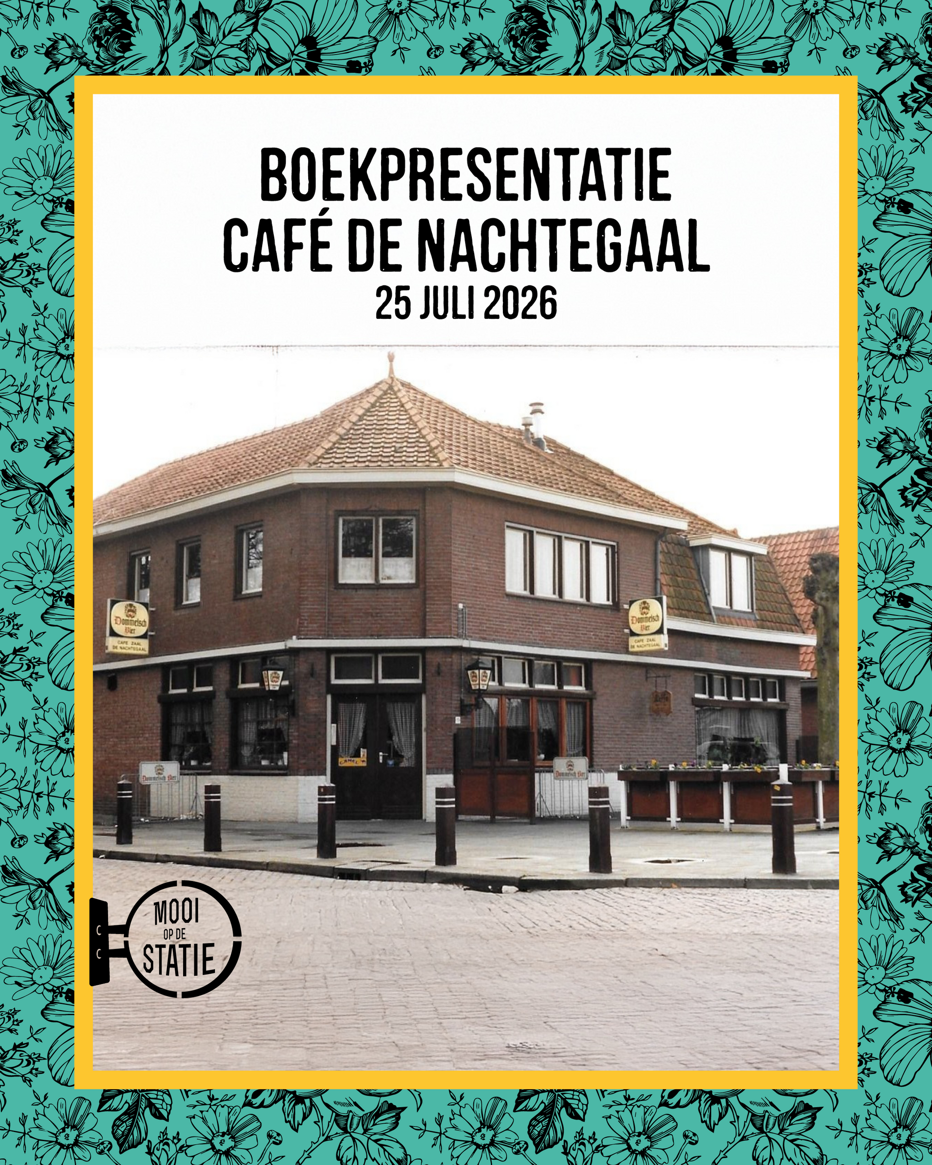 Boekpresentatie Café de Nachtegaal