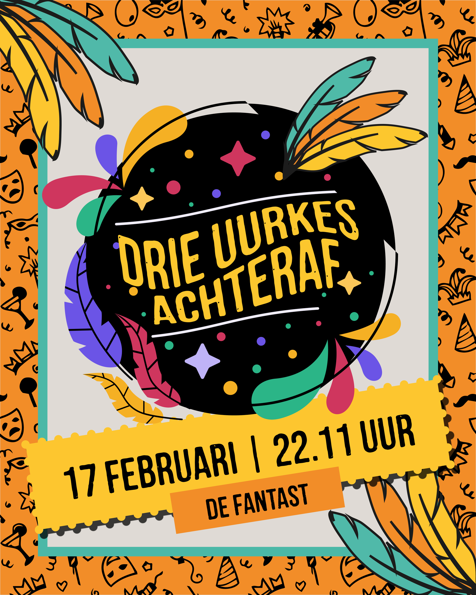 3 uurkes achteraf