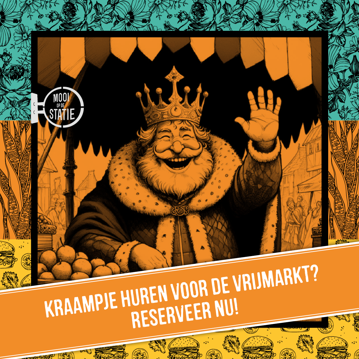 Koningsdag 2026: vrijmarkt