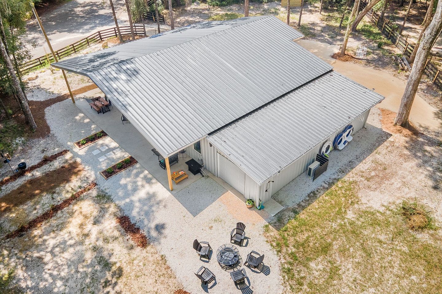 Picture of home from above 