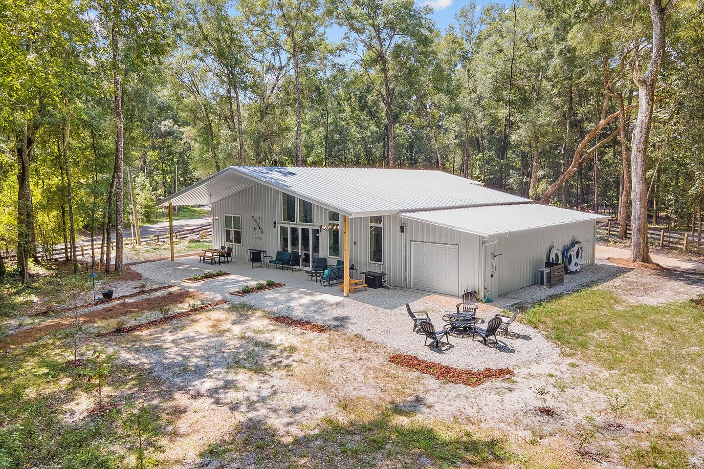Picture of whole house from drone