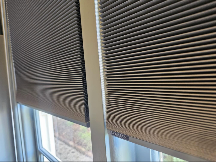 Blinds on a window
