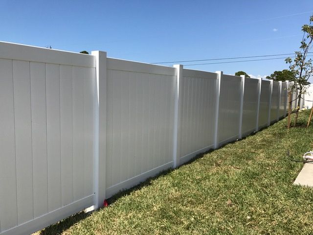Residential House with Fence — Cape Coral, FL — Global Fence Inc.