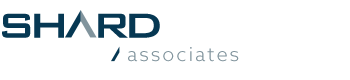 A group logo with a blue arrow 