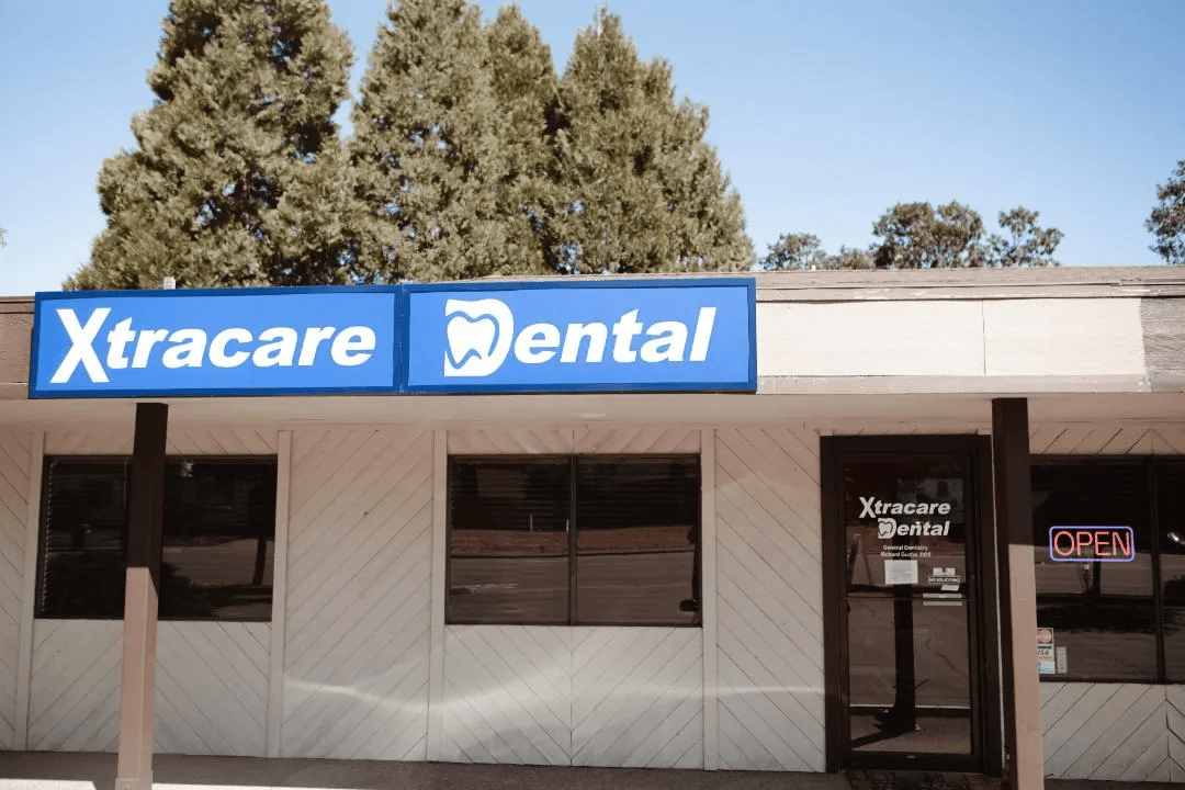 View outside the dental office