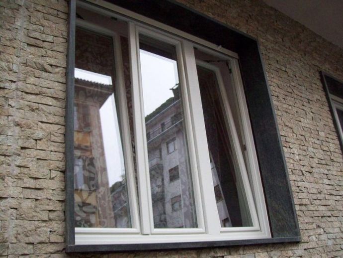 finestre in pvc con apertura verso l'interno
