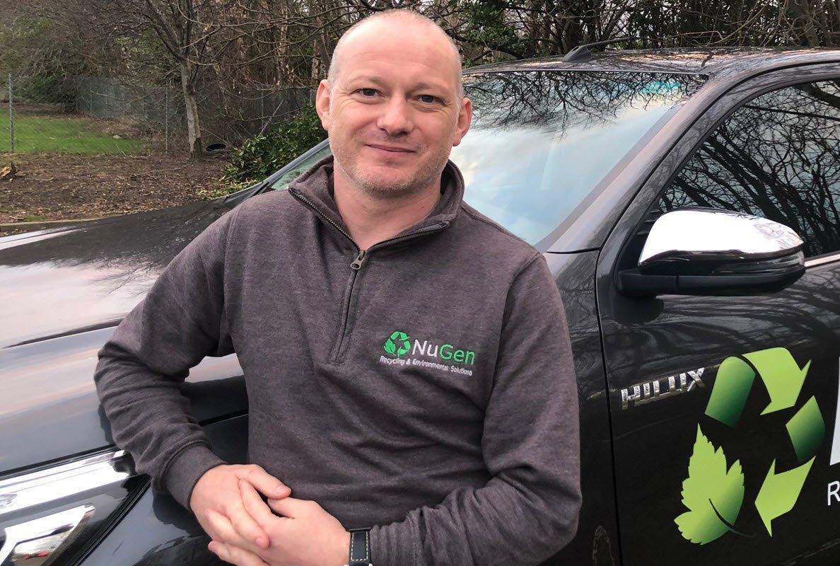 Picture of Andrew Irving, Managing Director of NuGen house cleanrances in Edinburgh