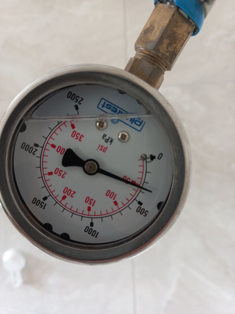 Water Tank Pressure Gauge