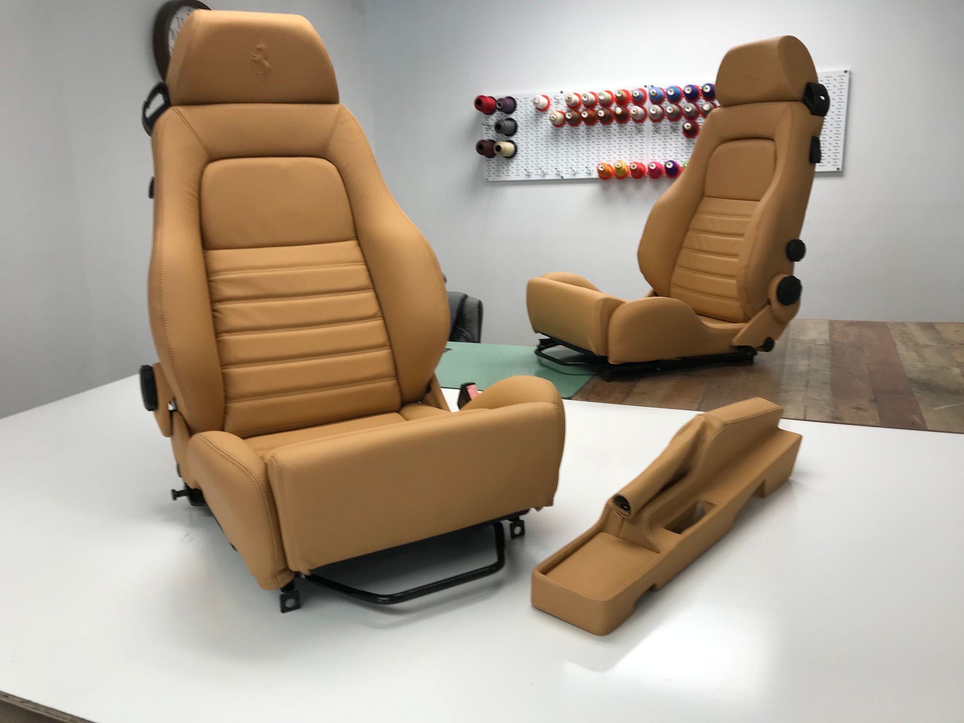 Blue Sports Car — Thomasville, NC — Overtime Custom Interiors