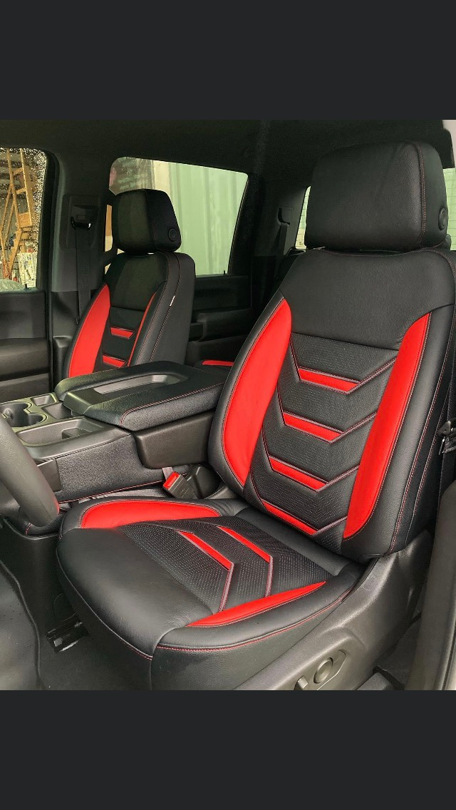 Two Luxurious Car in Parking Area — Thomasville, NC — Overtime Custom Interiors