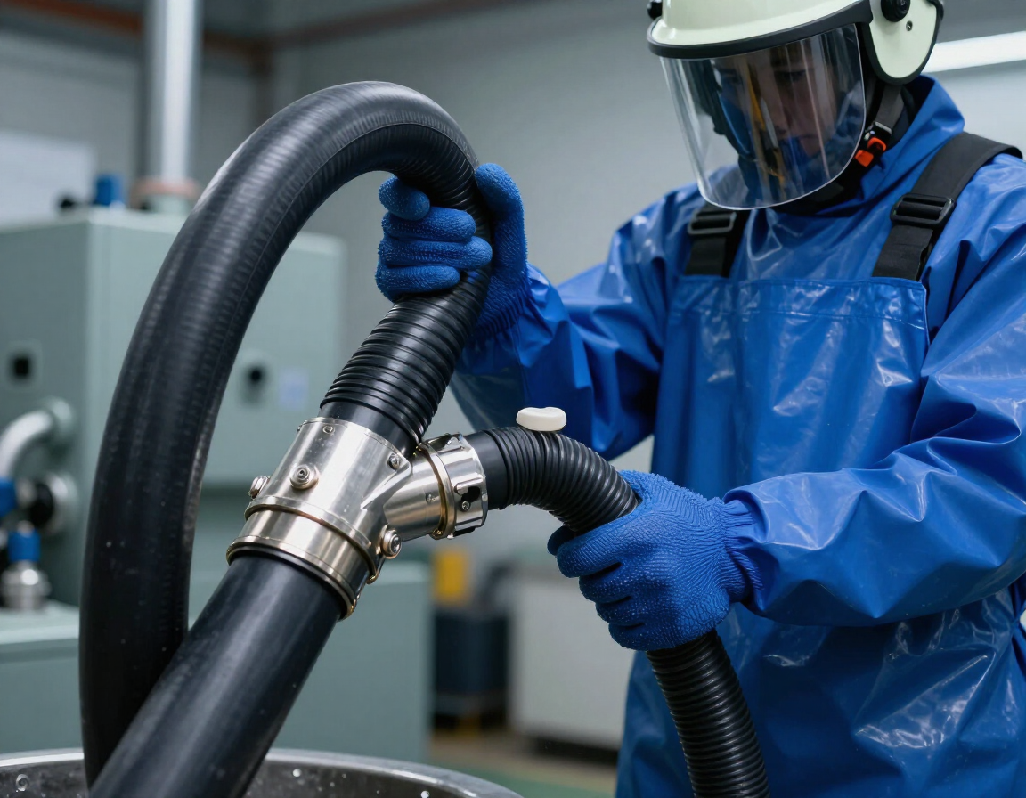 Equipo especializado de alto vacío y limpieza industrial