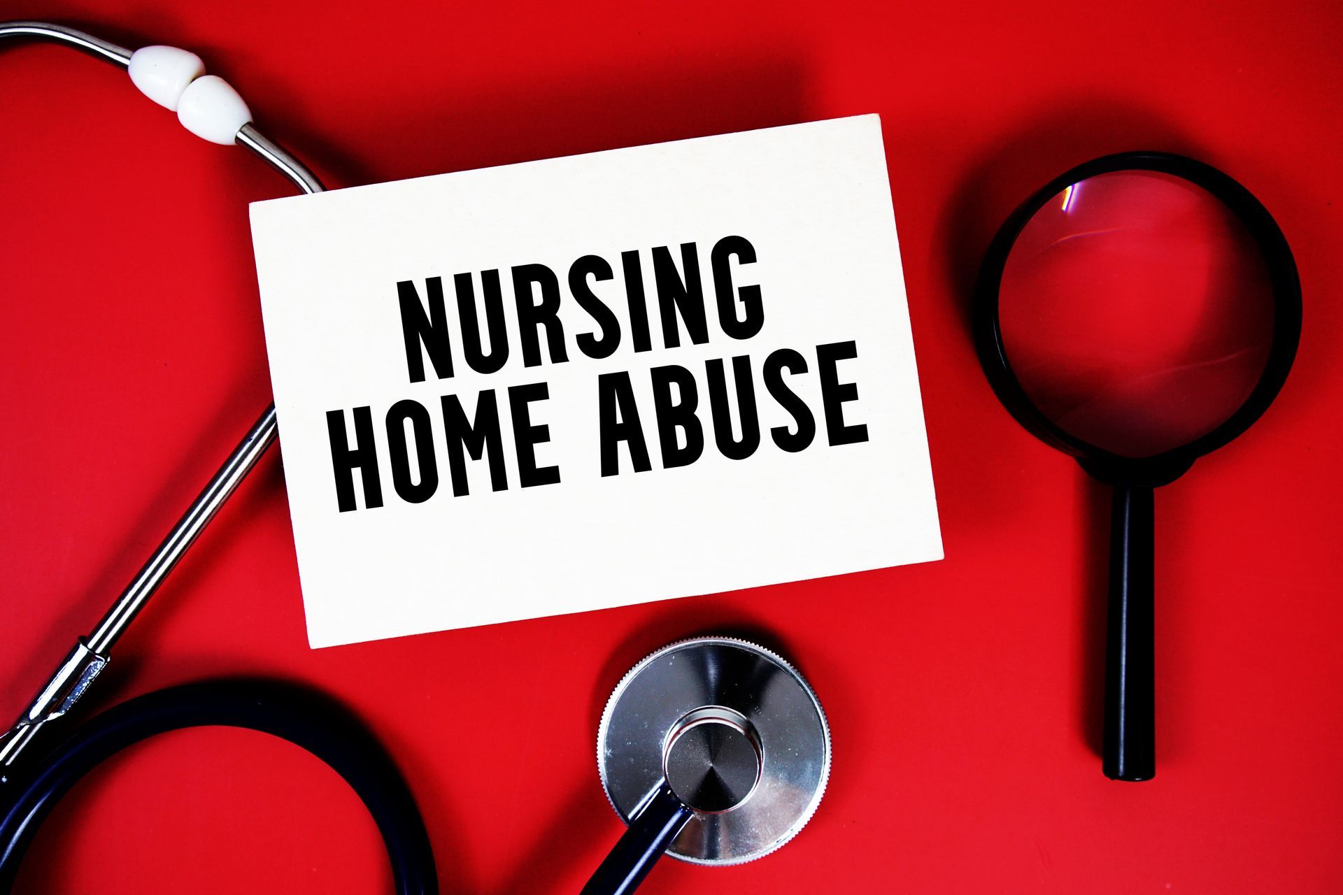 Nursing home abuse sign