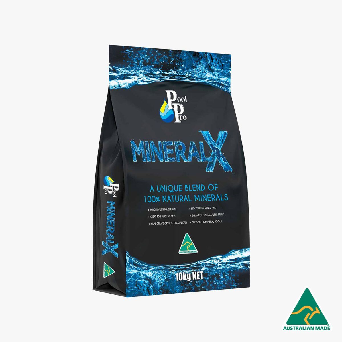 A bag of mineral x is a unique blend of 100 % natural minerals