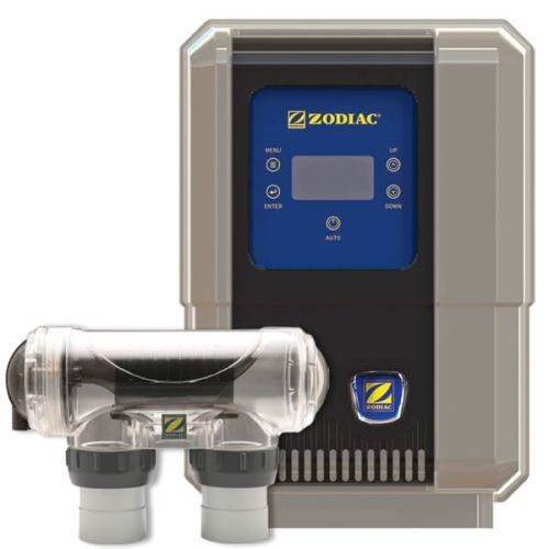 A picture of a swimming pool salt pump.