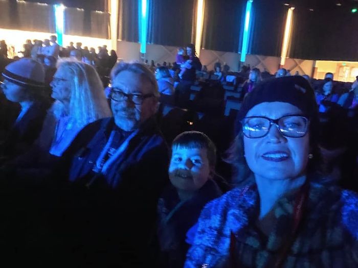 Image of church members attending concert