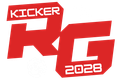 A red logo reading 