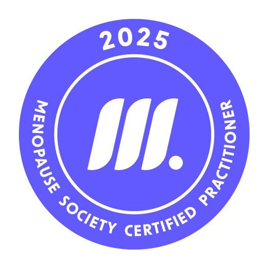 The Menopause Society Certified Practitioner (MSCP) logo - Dr. Sarah Bahsas, Menopause Specialist in Tempe, AZ.