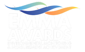 Facilities Management Awards UK 2025 logo with multicolor geometric triangle and gray text