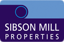 Sibson Mill Properties logo on a blue background with a circular icon and white text