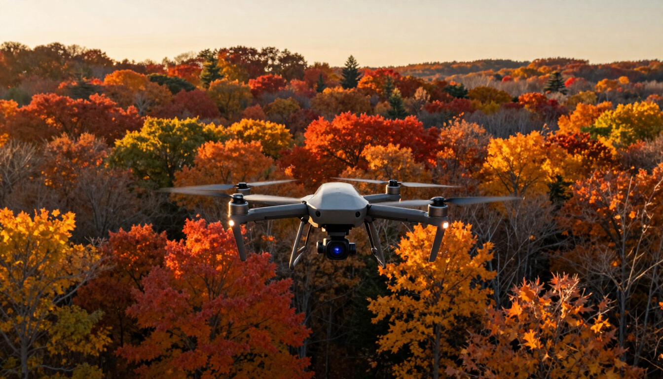 Thermal drone for deer recovery in Ohio.