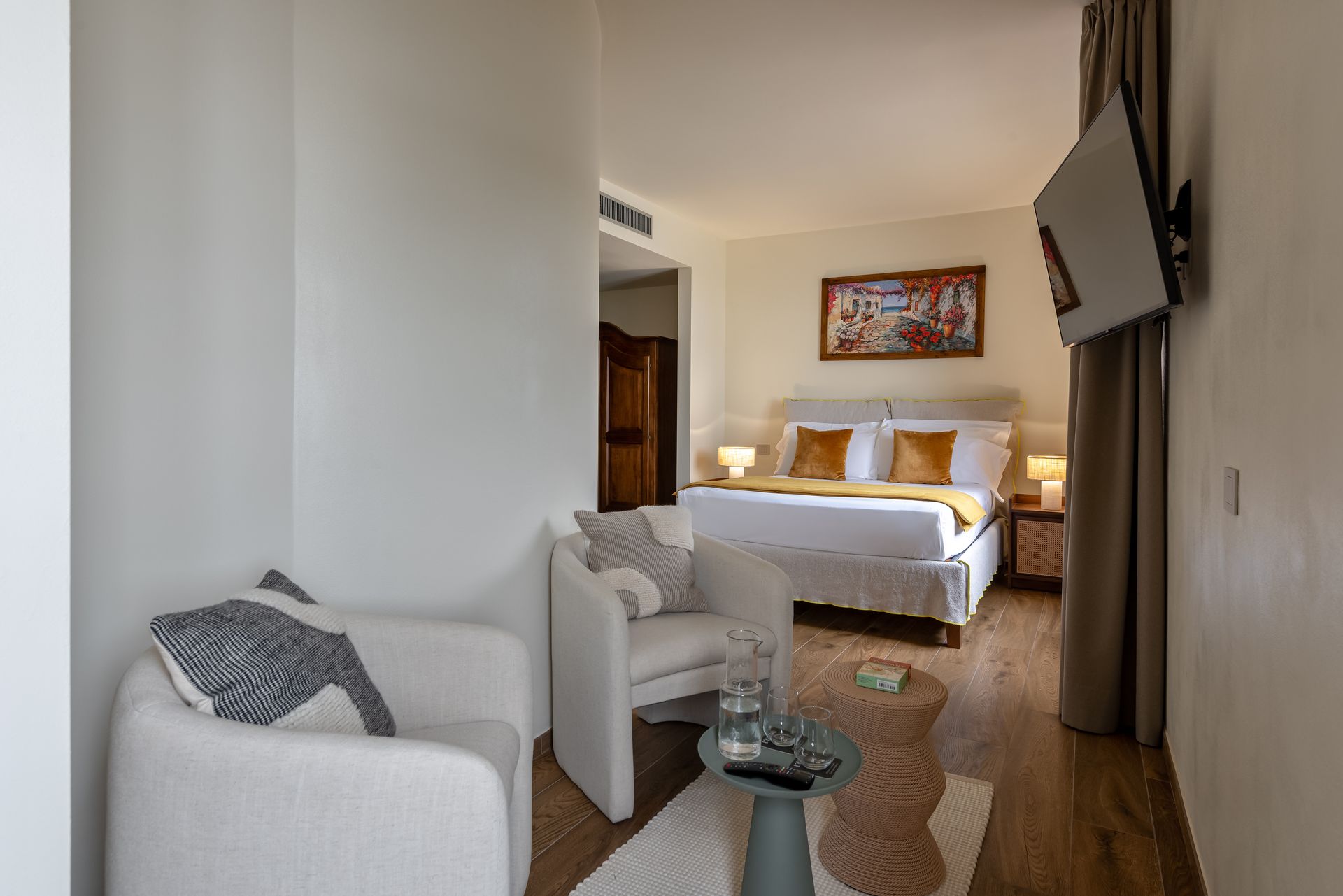 Boutique hotel suite in Tuscany