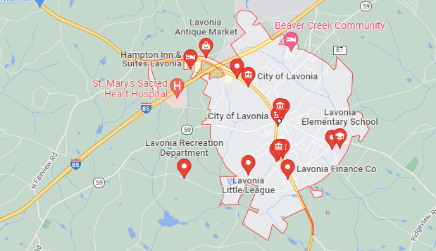 Lavonia, GA