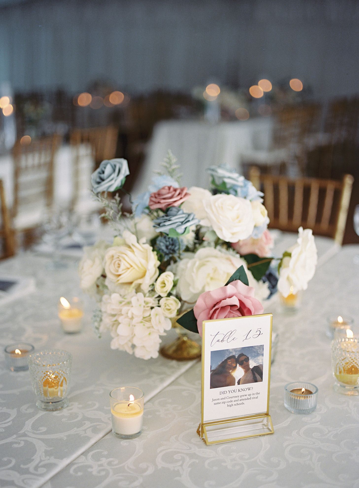 Floral Arrangement on Table