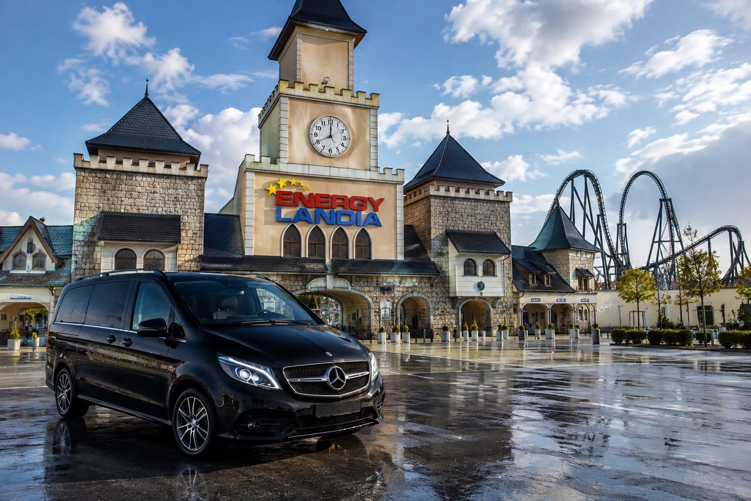 Private transfer to Energylandia from Krakow — comfortable door-to-door service