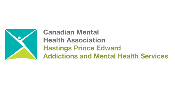 Le logo de l'Association canadienne pour la santé mentale Hastings Prince Edward, services de toxicomanie et de santé mentale