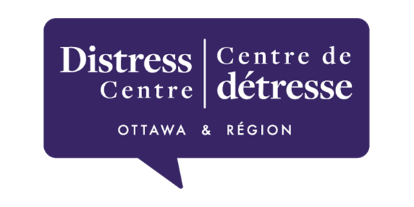 Un logo violet pour le centre de détresse d'Ottawa et sa région